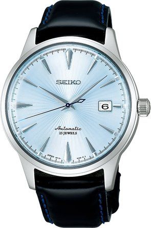 Seiko Cocktail Time Ishigaki Shinobu Stainless Steel Ice Blue Strap Cool