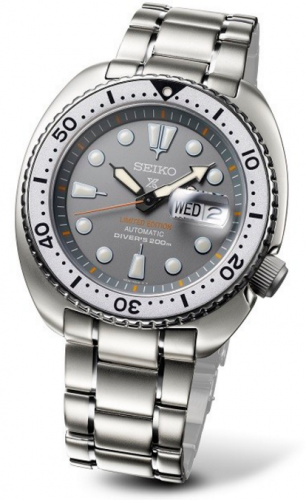 Seiko Prospex Diver Turtle Stainless Steel Grey Bracelet Zimbe