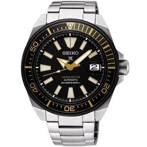 Seiko Prospex Diver Samurai Stainless Steel Black Bracelet Zimbe
