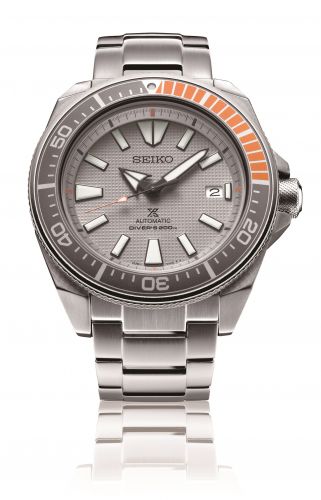 Seiko Prospex Diver Samurai Stainless Steel Dawn Grey