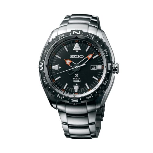 Seiko Prospex Land SNE421P1 Stainless Steel Black Bracelet