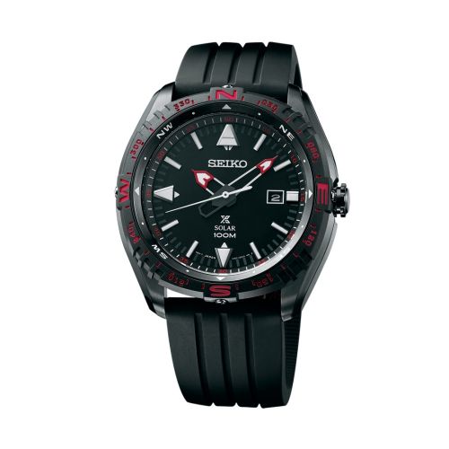 Seiko Prospex Land SNE425P1 Stainless Steel Black Strap
