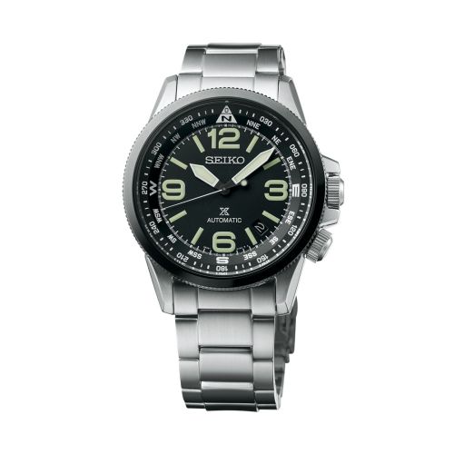 Seiko Prospex Land SRPA71K1 Stainless Steel Black Bracelet