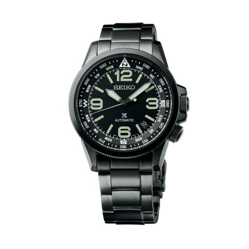 Seiko Prospex Land SRPA73K1 Stainless Steel Black Bracelet