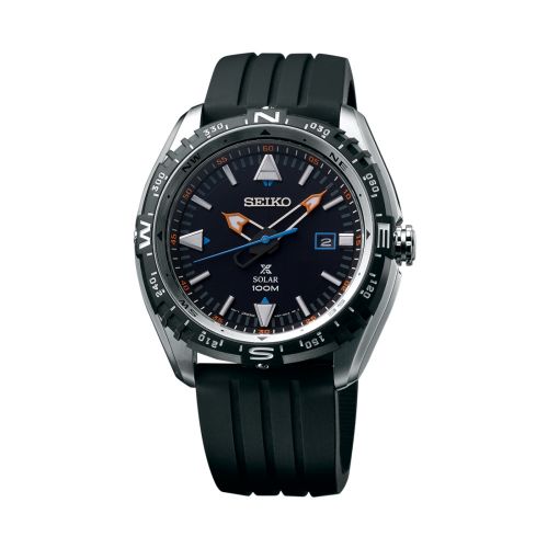 Seiko Prospex Land SNE423P1 Stainless Steel Black Strap
