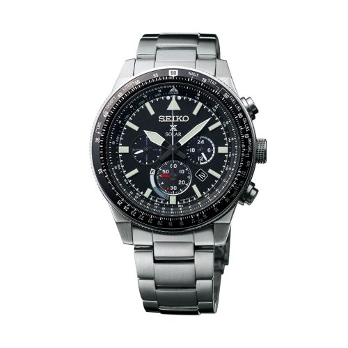 Seiko Prospex Sky SSC607P1 Stainless Steel Black