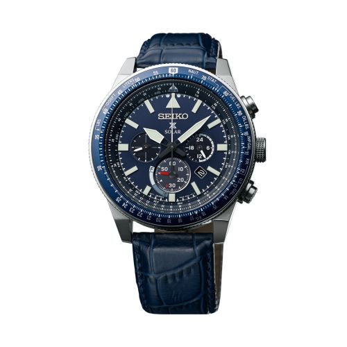 Seiko Prospex Sky SSC609P1 Stainless Steel Blue