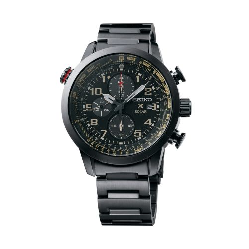 Seiko Prospex Sky SSC419P1 Stainless Steel Black