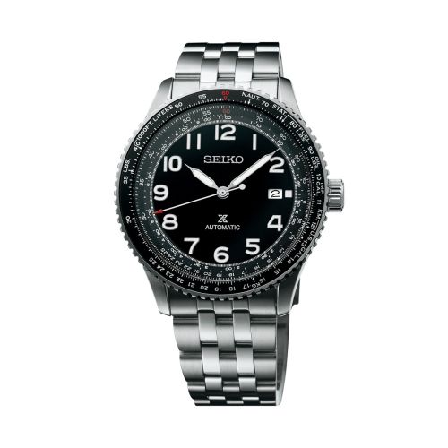 Seiko Prospex Sky SRPB57K1 Stainless Steel Black