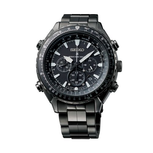 Seiko Prospex Sky SSG003P1 Stainless Steel Black