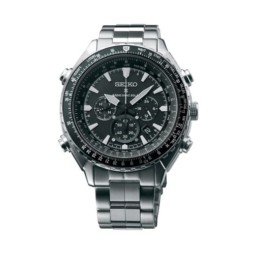 Seiko Prospex Sky SSG001P1 Stainless Steel Black