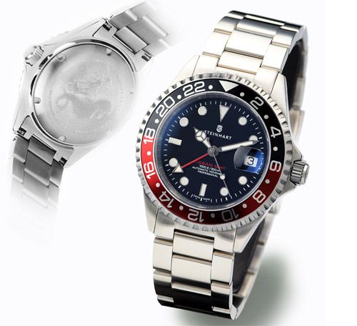 Steinhart GMT-Ocean 1 Black Red
