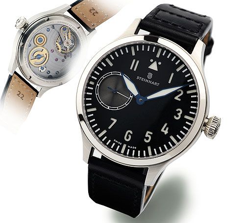 Steinhart Nav B-Uhr 44 ST1 Premium Anthracite