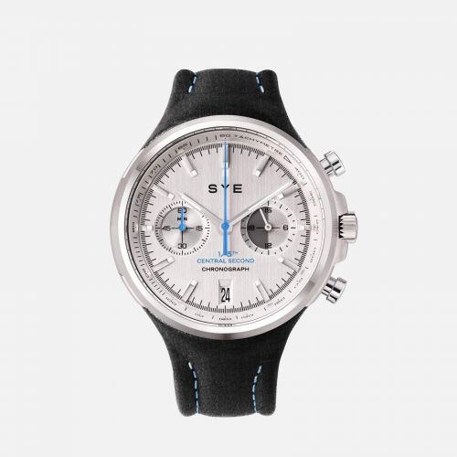 SYE MOT1ON Chronograph Silver Edition Asphalt