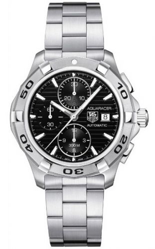 TAG Heuer Aquaracer 300M Calibre 16 42 Stainless Steel Black Bracelet
