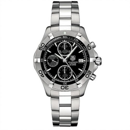 TAG Heuer Aquaracer 300M Calibre 16 41 Stainless Steel Black Bracelet
