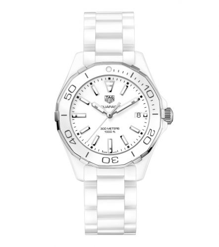TAG Heuer Aquaracer 300M 35 Ceramic White Bracelet