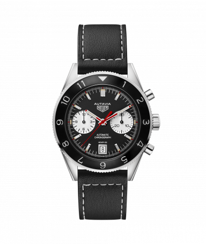 TAG Heuer Autavia Heuer 02 Stainless Steel Inverted Panda 1972 Edition