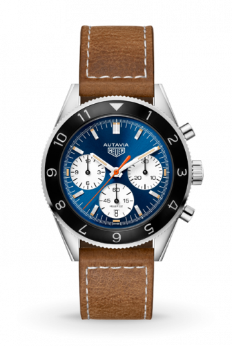 TAG Heuer Autavia Heuer 02 Stainless Steel Watches of Switzerland Strap