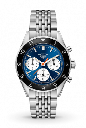 TAG Heuer Autavia Heuer 02 Stainless Steel Watches of Switzerland Bracelet