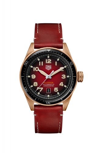 TAG Heuer Autavia Calibre 5 Bronze Red