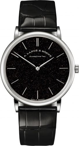 A. Lange & Söhne Saxonia Thin White Gold Black Aventurine