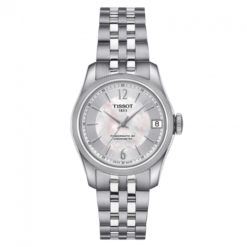 Tissot Ballade Powermatic 80 COSC 32 Stainless Steel MOP Bracelet