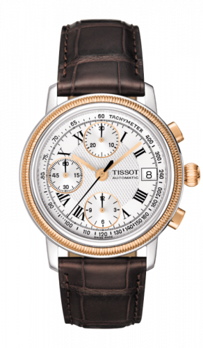 Tissot Bridgeport Automatic Chronograph Rose Gold Bezel