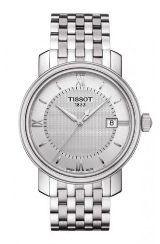 Tissot Bridgeport Quartz Stainless Steel Silver Bracelet