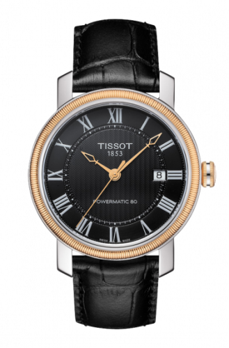 Tissot Bridgeport Powermatic 80 Two Tone Black Roman