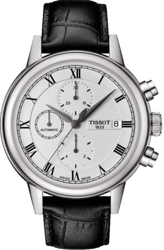 Tissot Carson Automatic Chronograph 42.3 Stainless Steel Silver Strap