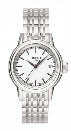 Tissot Carson Quartz 29.7 Stainless Steel Silver Bracelet
