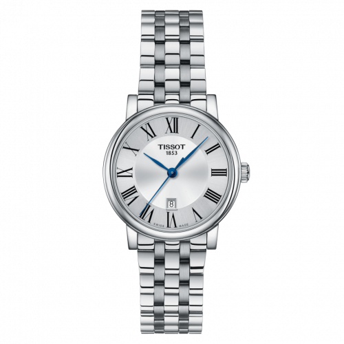 Tissot Carson Premium Quartz 30 Stainless Steel Silver Bracelet