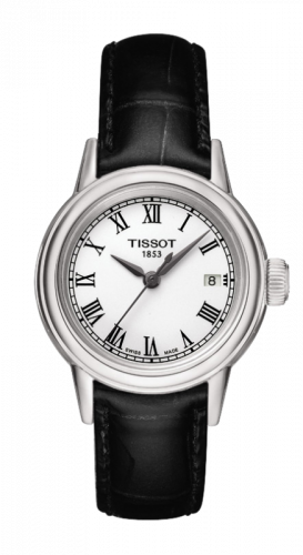 Tissot Carson Quartz 29.7 Stainless Steel White Strap