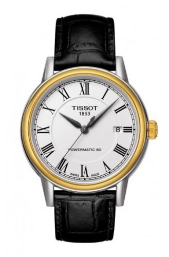 Tissot Carson Powermatic 80 Two Tone White Roman