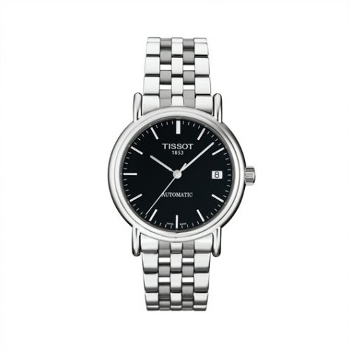 Tissot Carson Automatic 35.5 Stainless Steel Black Bracelet