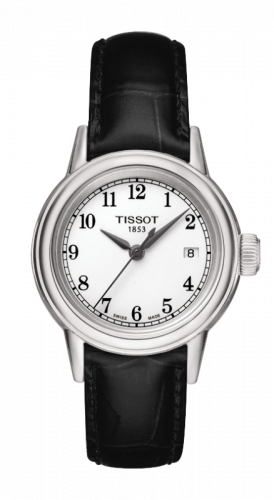 Tissot Carson Quartz 29.7 Stainless Steel White Strap