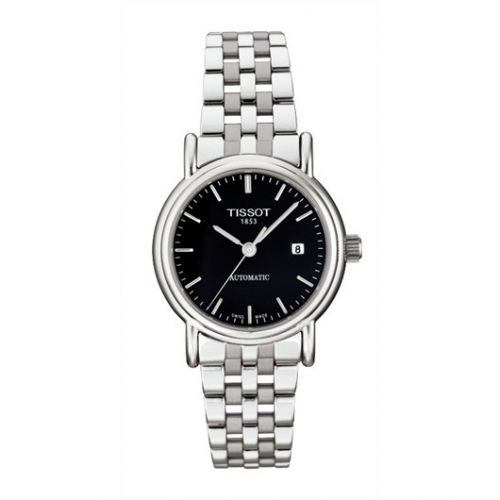 Tissot Carson Automatic 27 Stainless Steel Black Bracelet
