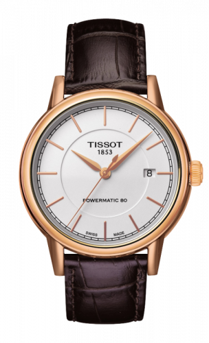 Tissot Carson Powermatic 80 Rose PVD White