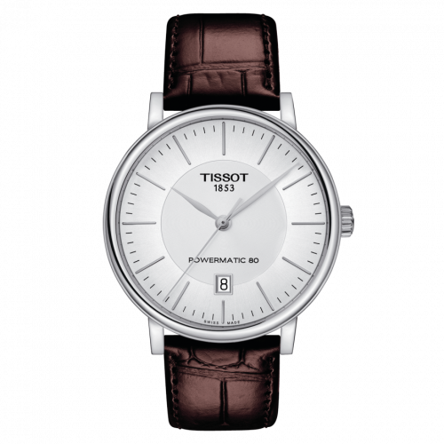 Tissot Carson Premium Powermatic 80 Stainless Steel Silver Strap