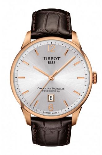 Tissot Chemin des Tourelles Powermatic 80 Rose PVD Silver