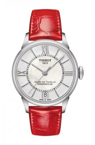 Tissot Chemin des Tourelles Powermatic 32 Stainless Steel MOP Strap