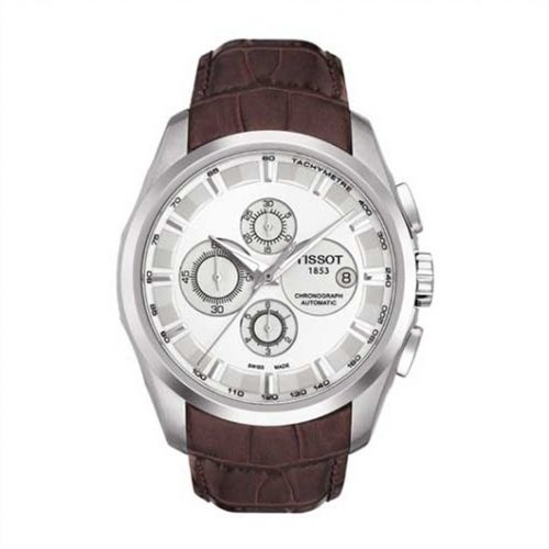 Tissot Couturier Automatic Chronograph Silver Strap