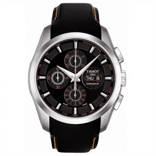 Tissot Couturier Chronograph Automatic 7750 Orange Strap