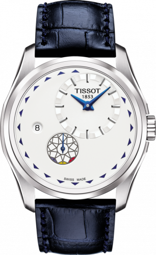 Tissot Couturier Automatic Small Second Stainless Steel Silver Strap Romania Centenary