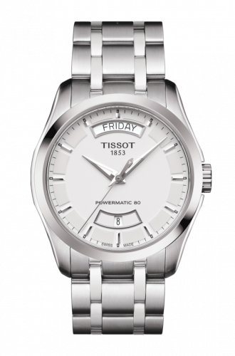 Tissot Couturier Powermatic 80 Stainless Steel Silver Bracelet