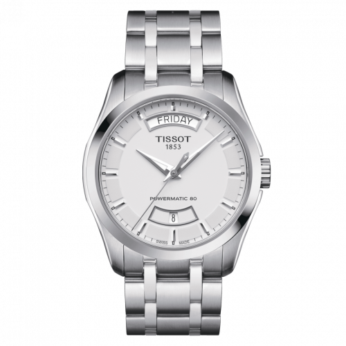 Tissot Couturier Powermatic 80 39 Stainless Steel Silver Bracelet