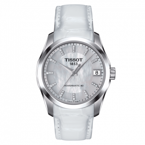 Tissot Couturier Powermatic 80 32 Stainless Steel MOP Strap