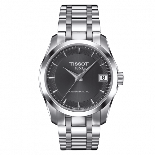 Tissot Couturier Powermatic 80 32 Stainless Steel Grey Bracelet