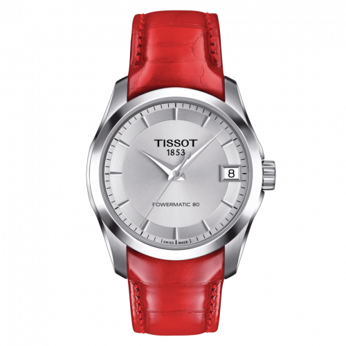 Tissot Couturier Powermatic 80 32 Stainless Steel Silver Strap